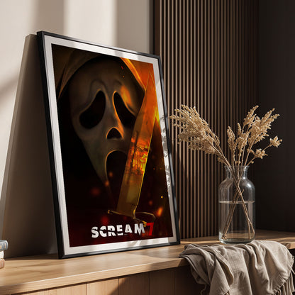 Flex Designs Poster Scream 7 Horror 5 x 7" Home Goods - Movie 2026 Movie Poster