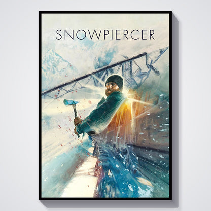 Flex Designs Poster Snowpiercer Sketch 5 x 7" Home Goods - Movie 2013 Movie Poster