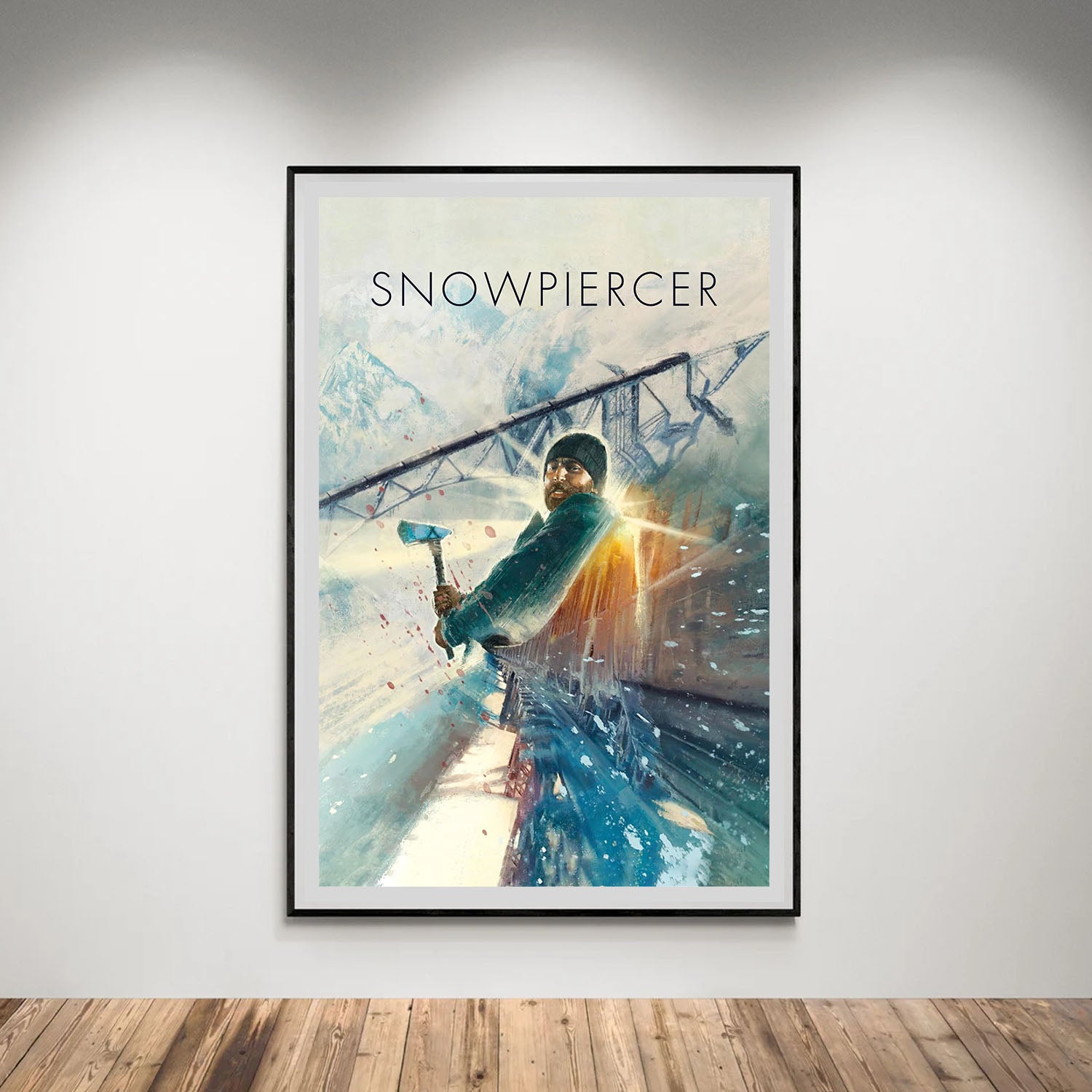 Flex Designs Poster Snowpiercer Sketch 8 x 10" Home Goods - Movie 2013 Movie Poster