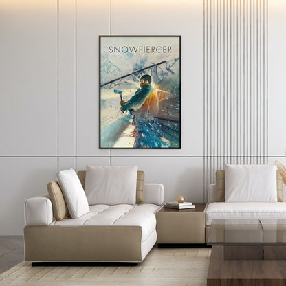 Flex Designs Poster Snowpiercer Sketch 5 x 7" Home Goods - Movie 2013 Movie Poster