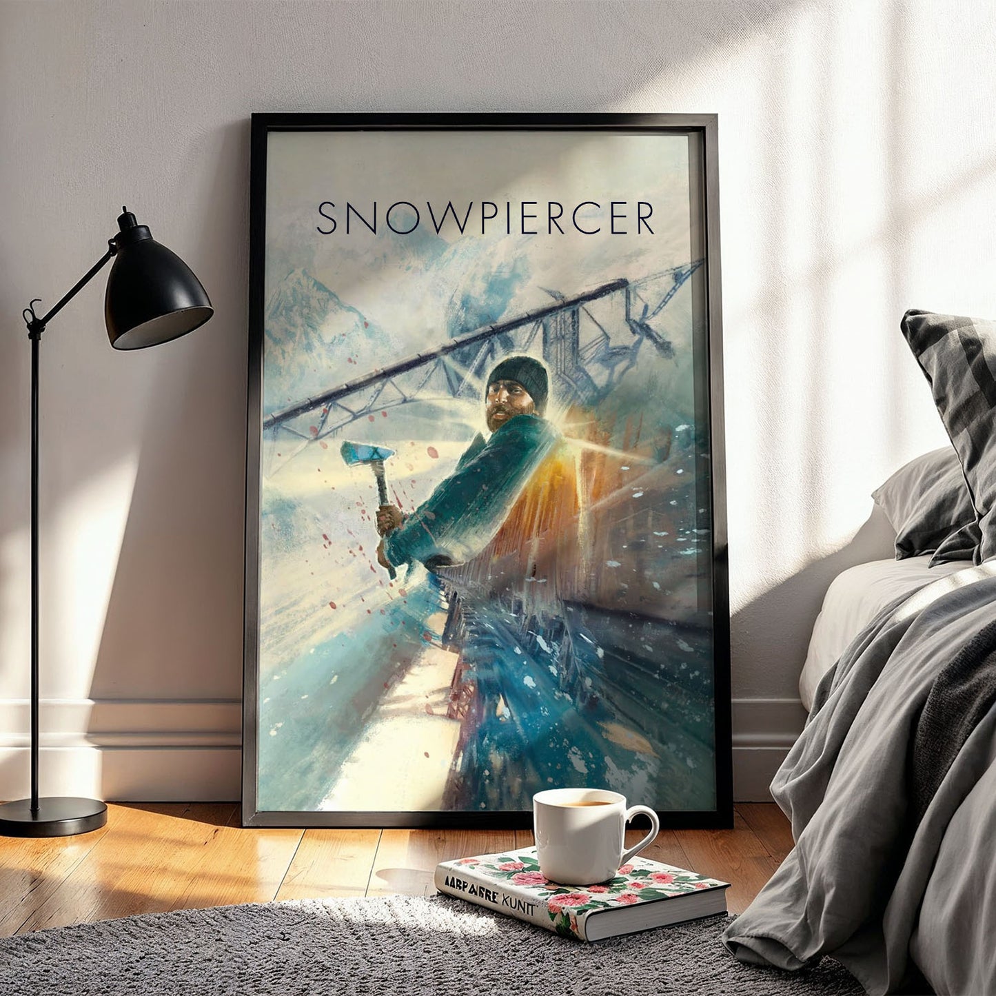 Flex Designs Poster Snowpiercer Sketch 5 x 7" Home Goods - Movie 2013 Movie Poster