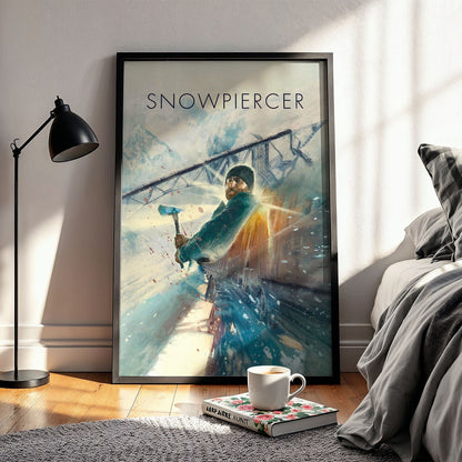 Flex Designs Poster Snowpiercer Sketch 5 x 7" Home Goods - Movie 2013 Movie Poster