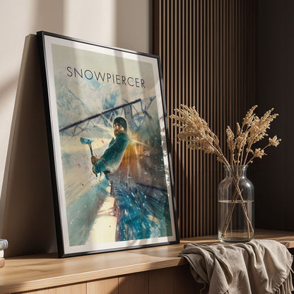 Flex Designs Poster Snowpiercer Sketch 5 x 7" Home Goods - Movie 2013 Movie Poster