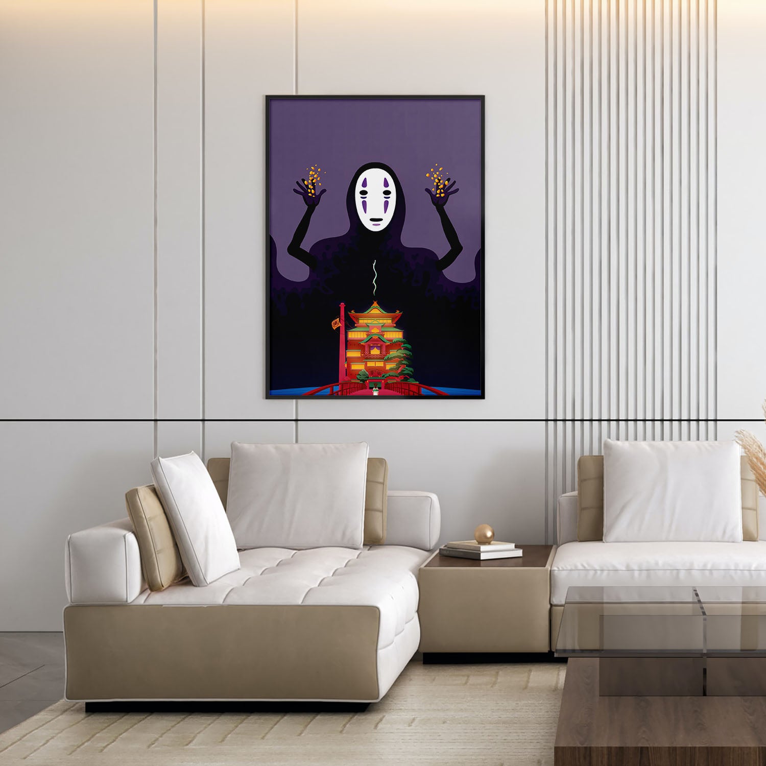 Flex Designs Poster Spirited Away Noface Alternate 5 x 7" Home Goods - Movie 2001 Movie Poster