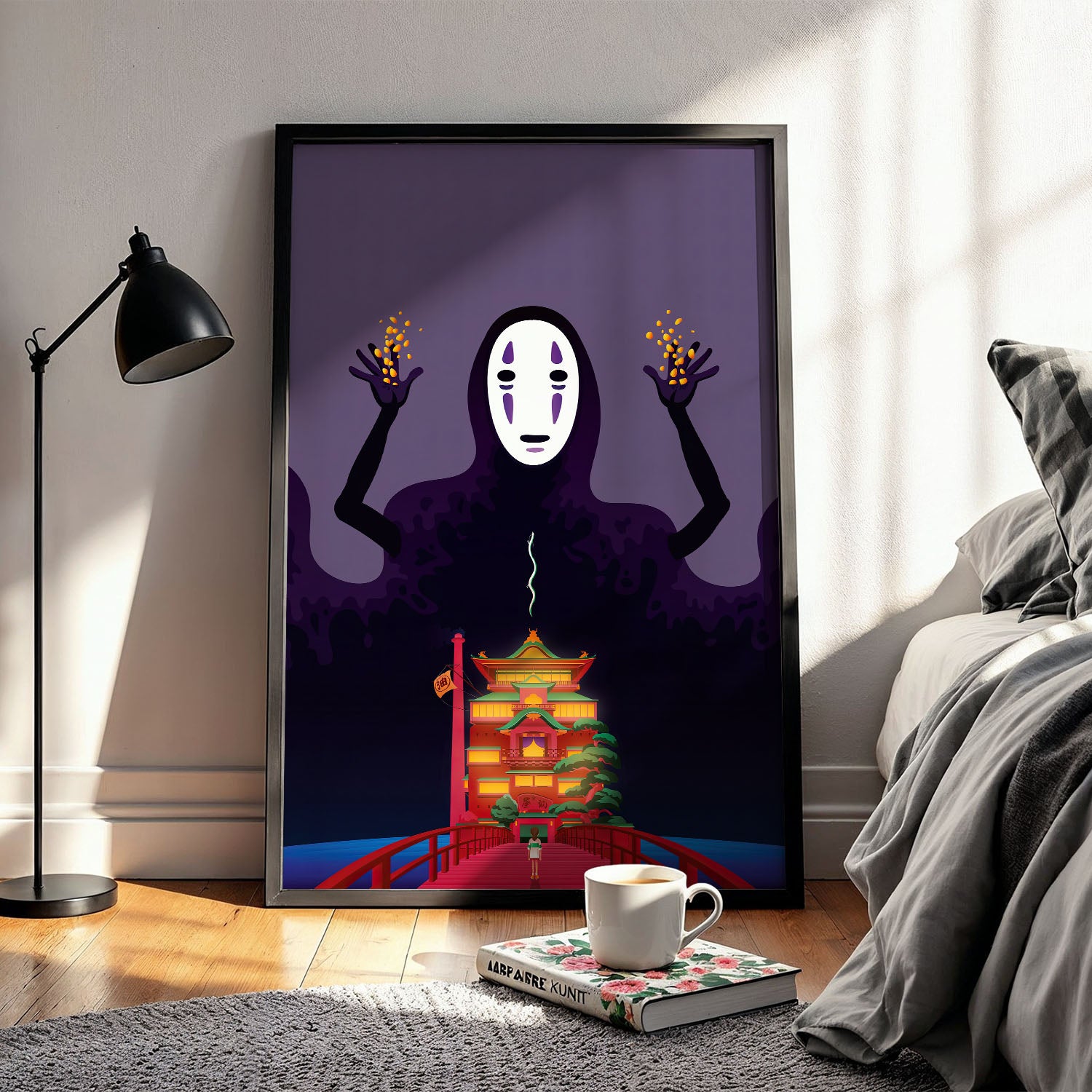 Flex Designs Poster Spirited Away Noface Alternate 5 x 7" Home Goods - Movie 2001 Movie Poster