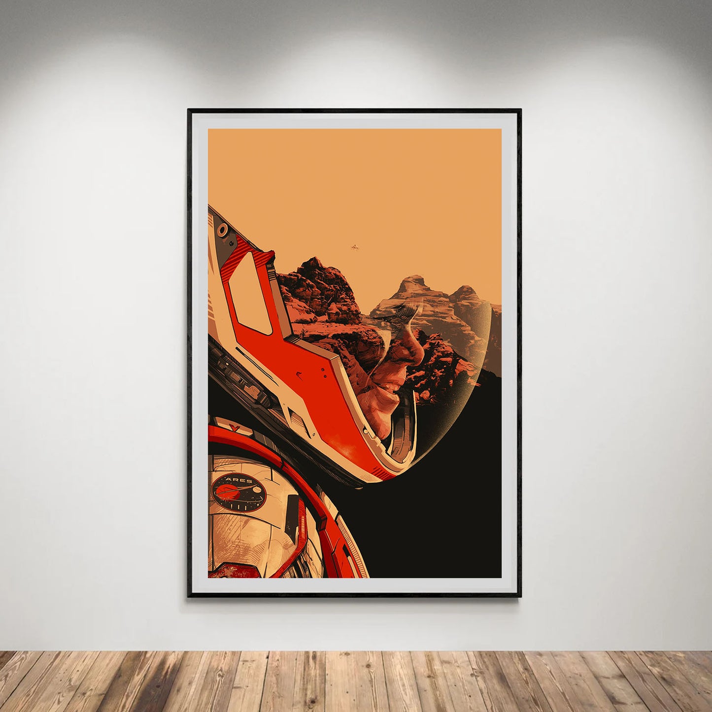 Flex Designs Poster The Martian Key Visual 8 x 10" Home Goods - Movie 2015 Movie Poster