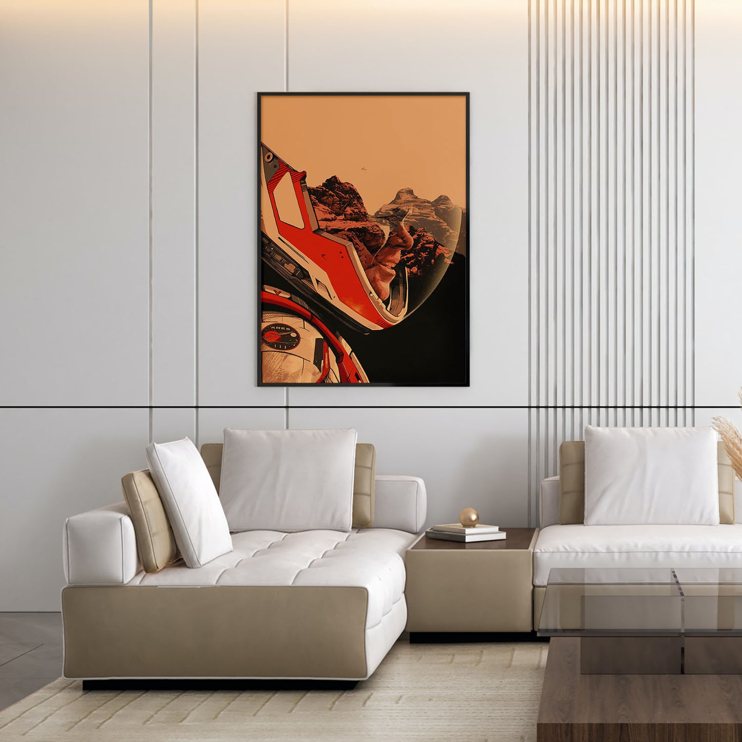 Flex Designs Poster The Martian Key Visual 5 x 7" Home Goods - Movie 2015 Movie Poster
