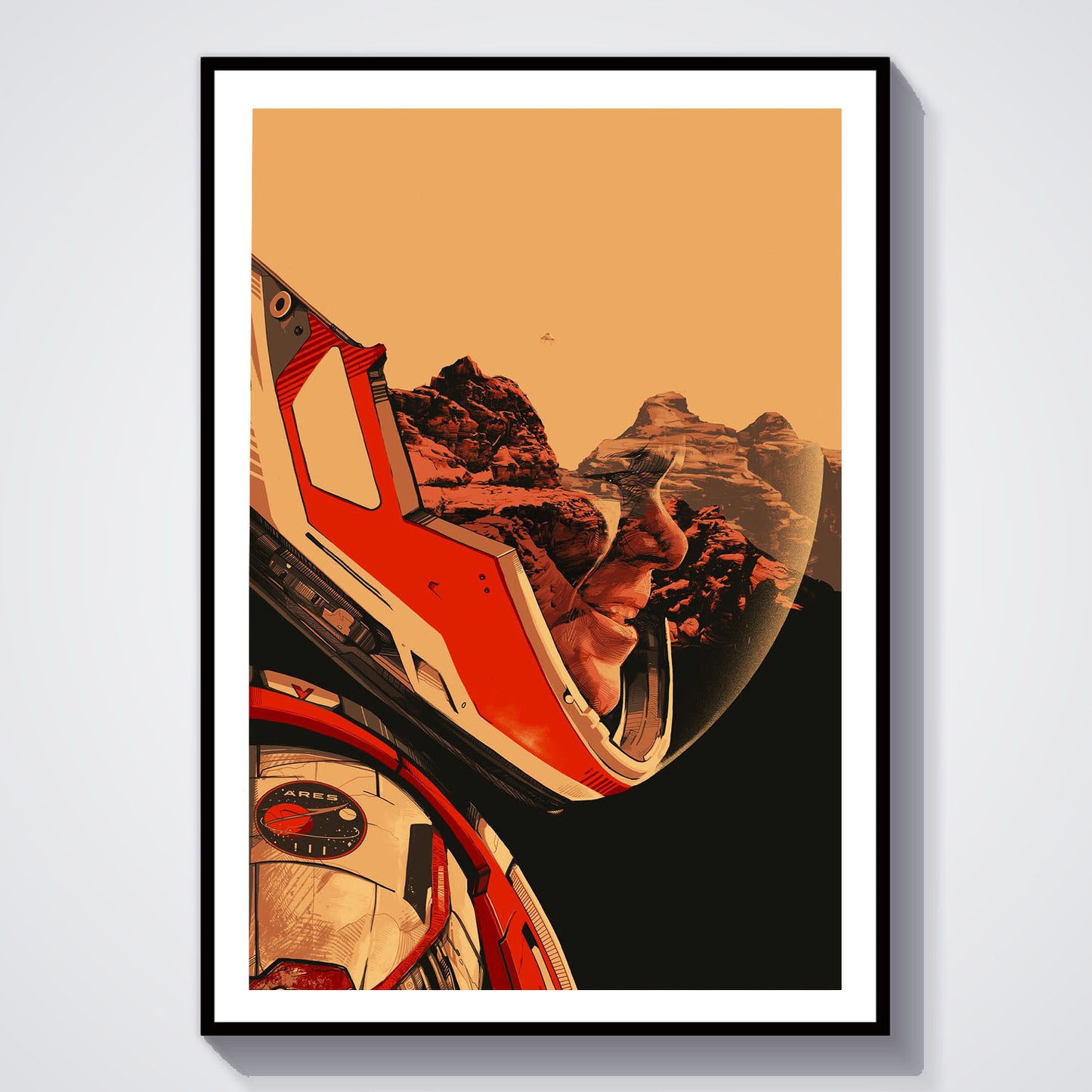 Flex Designs Poster The Martian Key Visual 8 x 10" Home Goods - Movie 2015 Movie Poster