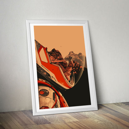 Flex Designs Poster The Martian Key Visual 8 x 10" Home Goods - Movie 2015 Movie Poster