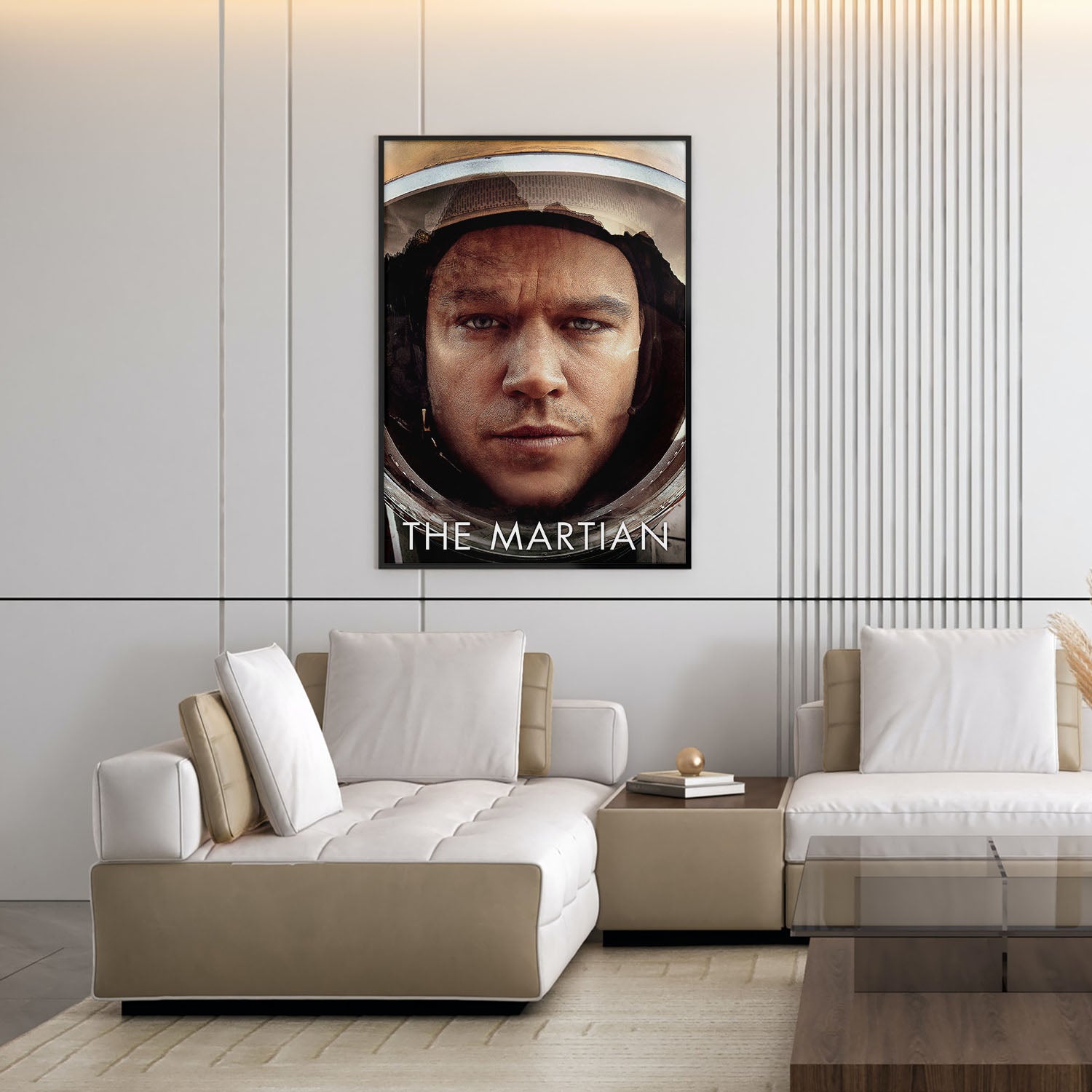 Flex Designs Poster The Martian Matt Damon 5 x 7" Home Goods - Movie 2015 Movie Poster