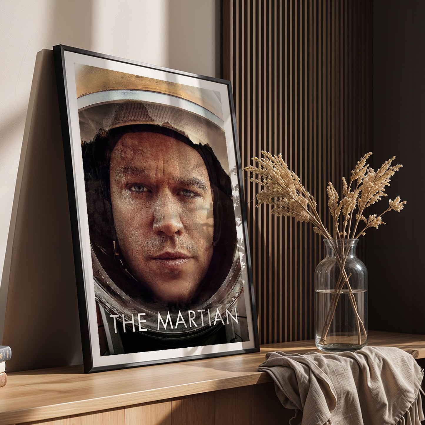 Flex Designs Poster The Martian Matt Damon 5 x 7" Home Goods - Movie 2015 Movie Poster