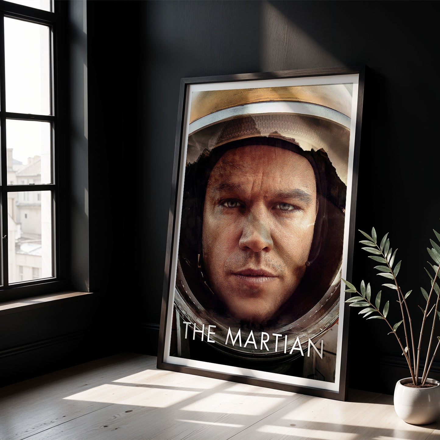 Flex Designs Poster The Martian Matt Damon 8 x 10" Home Goods - Movie 2015 Movie Poster