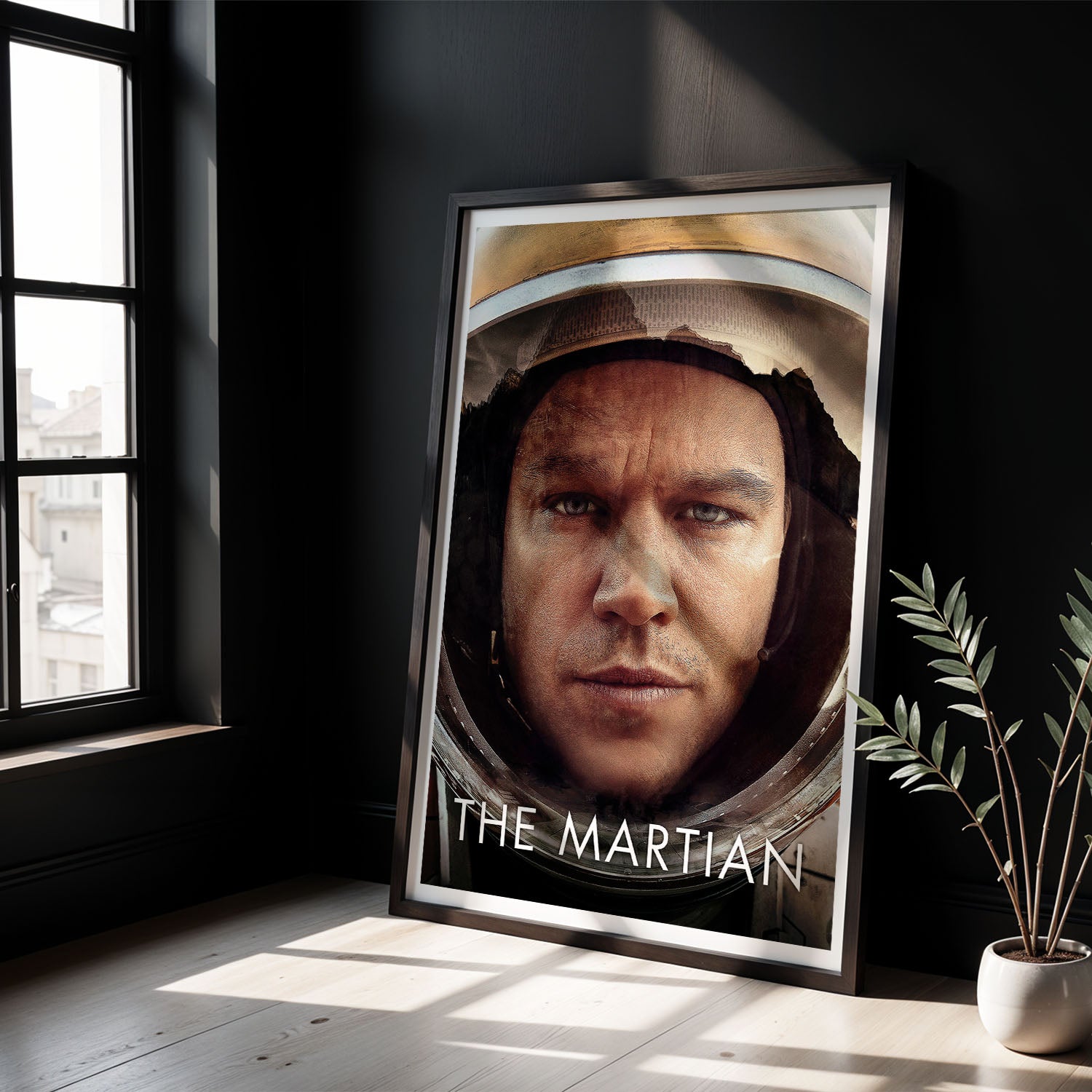 Flex Designs Poster The Martian Matt Damon 8 x 10" Home Goods - Movie 2015 Movie Poster