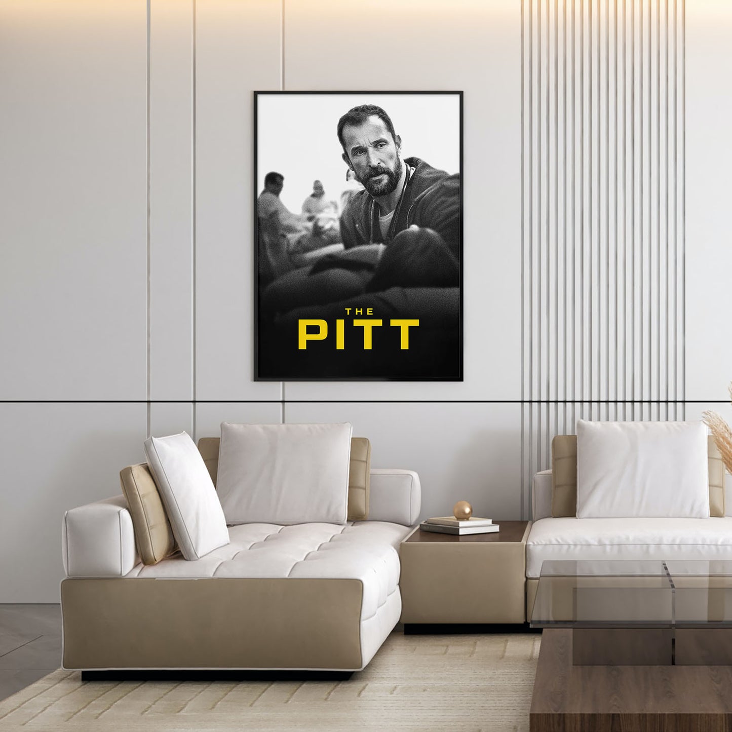 Flex Designs Poster The Pitt Theatrical 5 x 7" Home Goods - Movie 2025 Movie Poster