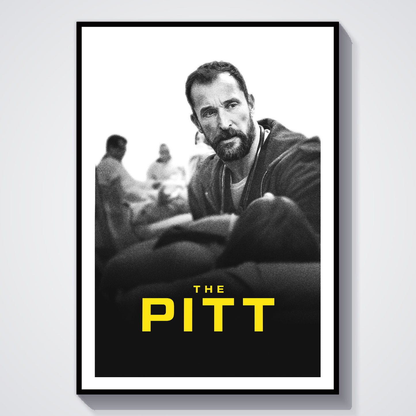 Flex Designs Poster The Pitt Theatrical 8 x 10" Home Goods - Movie 2025 Movie Poster