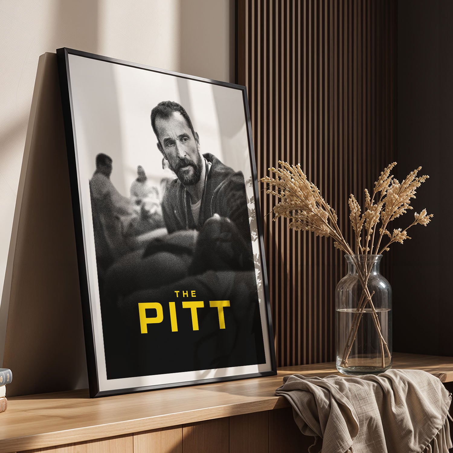 Flex Designs Poster The Pitt Theatrical 5 x 7" Home Goods - Movie 2025 Movie Poster