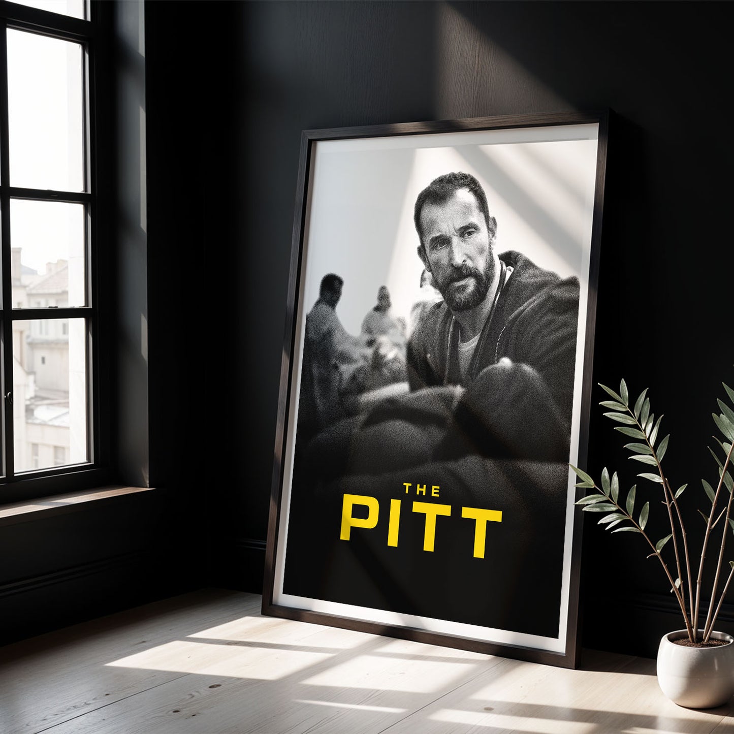 Flex Designs Poster The Pitt Theatrical 8 x 10" Home Goods - Movie 2025 Movie Poster