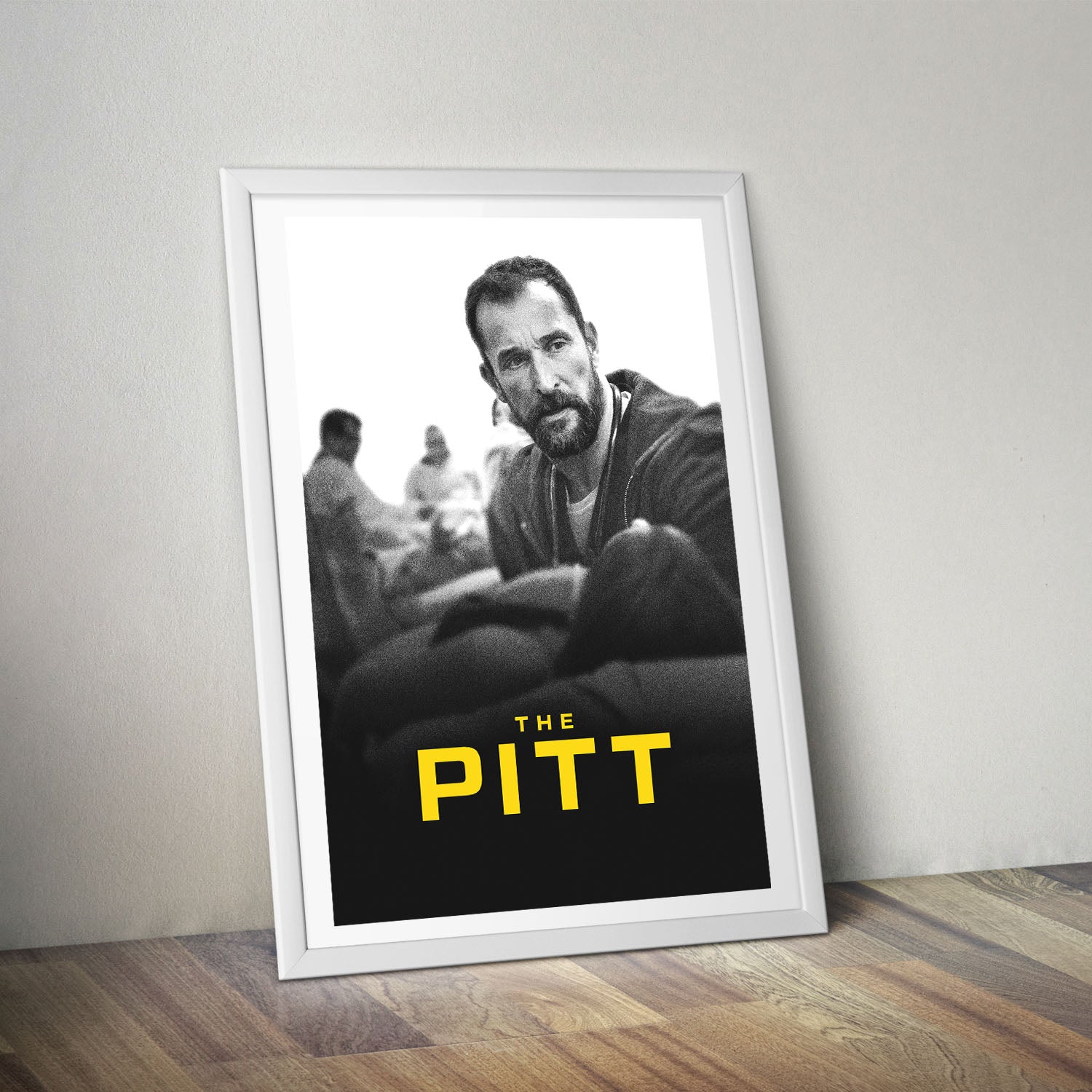 Flex Designs Poster The Pitt Theatrical 8 x 10" Home Goods - Movie 2025 Movie Poster