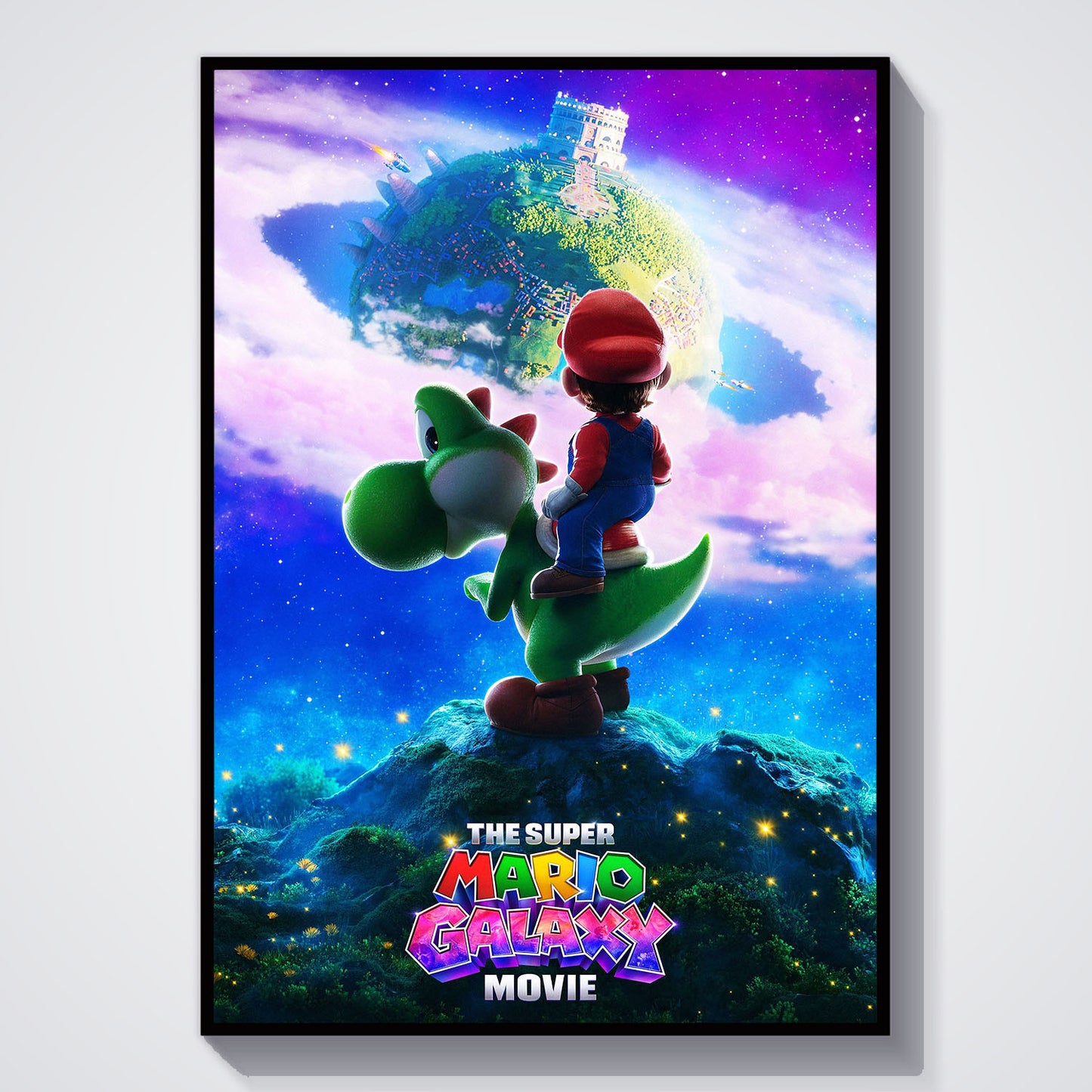 Flex Designs Poster The Super Mario Galaxy Movie Cinematic 5 x 7" Home Goods - Movie 2026 Movie Poster