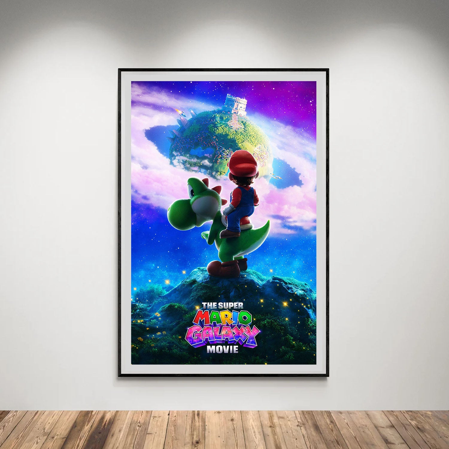 Flex Designs Poster The Super Mario Galaxy Movie Cinematic 8 x 10" Home Goods - Movie 2026 Movie Poster