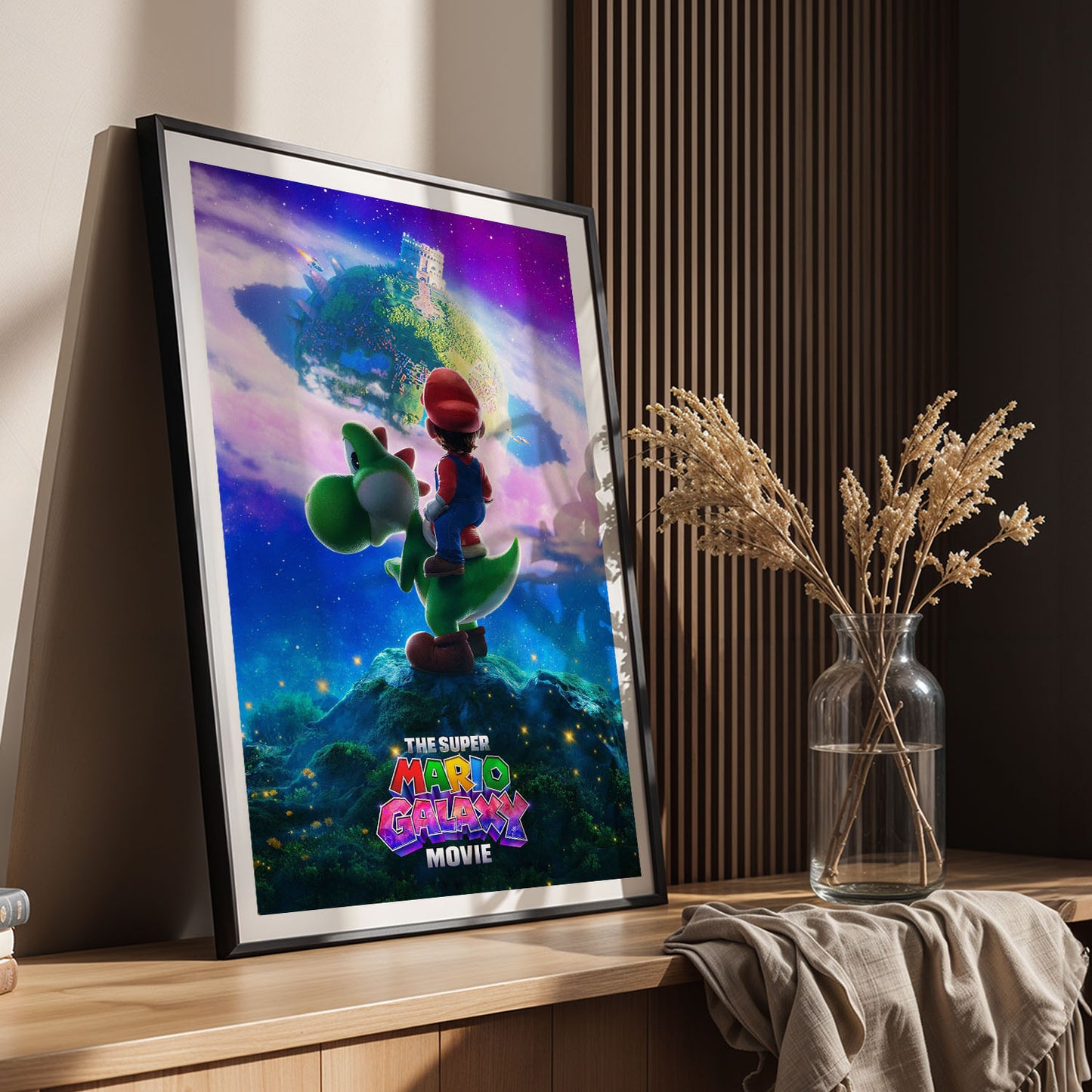Flex Designs Poster The Super Mario Galaxy Movie Cinematic 5 x 7" Home Goods - Movie 2026 Movie Poster