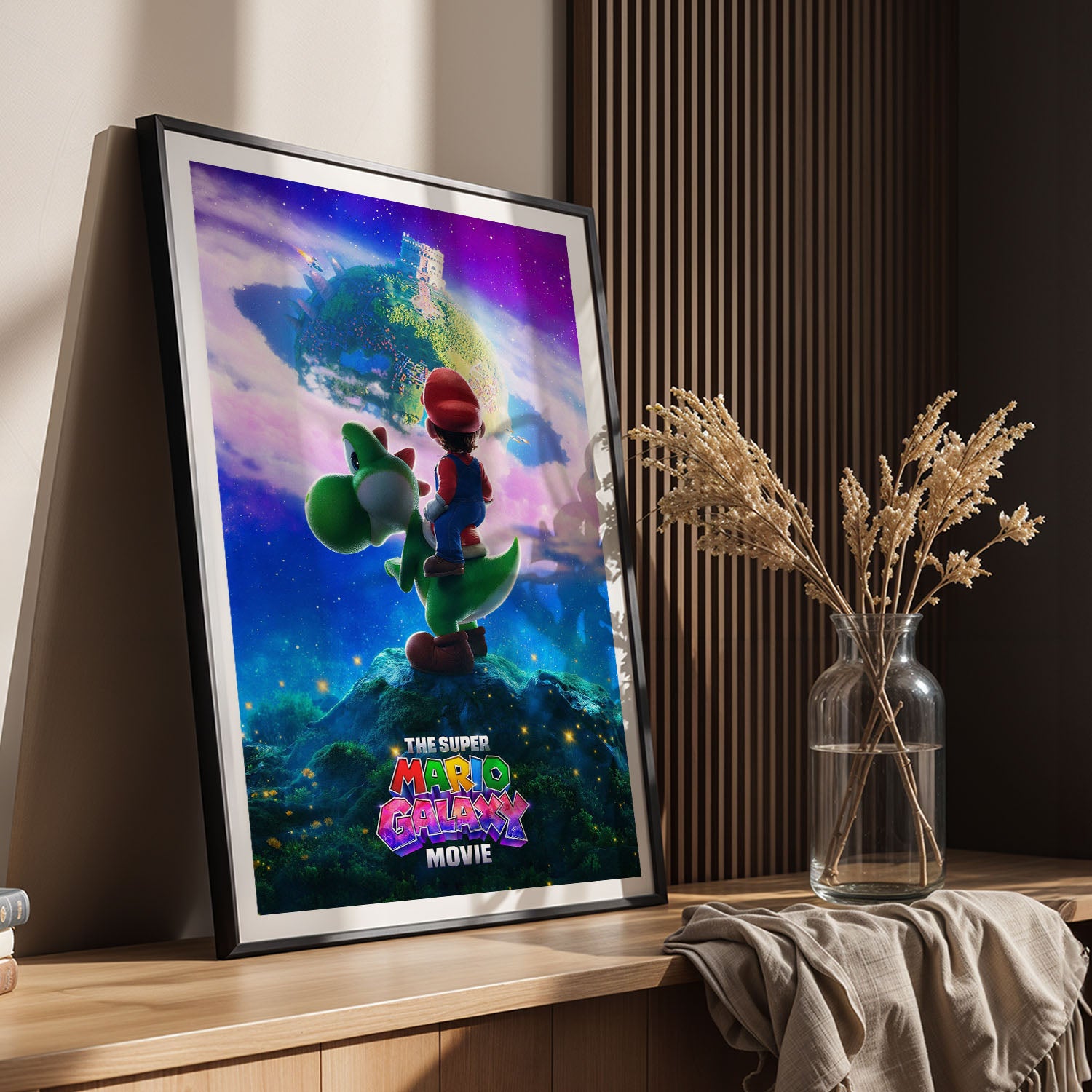 Flex Designs Poster The Super Mario Galaxy Movie Cinematic 5 x 7" Home Goods - Movie 2026 Movie Poster
