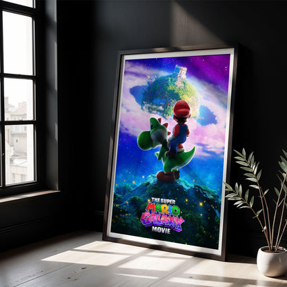 Flex Designs Poster The Super Mario Galaxy Movie Cinematic 8 x 10" Home Goods - Movie 2026 Movie Poster