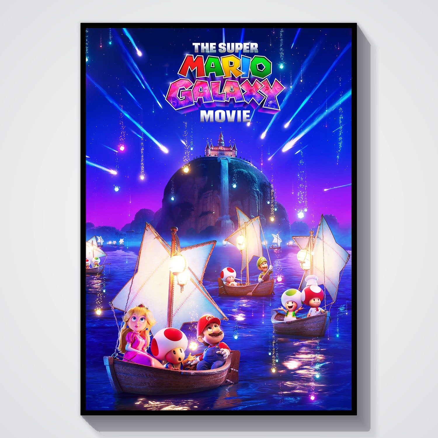 Flex Designs Poster The Super Mario Galaxy Movie Theatrical 5 x 7" Home Goods - Movie 2026 Movie Poster