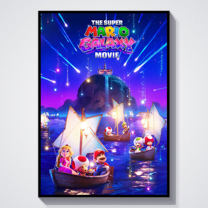 Flex Designs Poster The Super Mario Galaxy Movie Theatrical 5 x 7" Home Goods - Movie 2026 Movie Poster