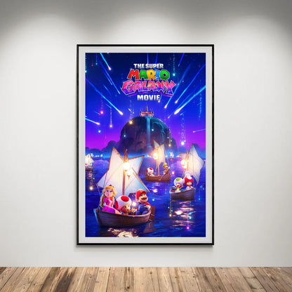 Flex Designs Poster The Super Mario Galaxy Movie Theatrical 8 x 10" Home Goods - Movie 2026 Movie Poster