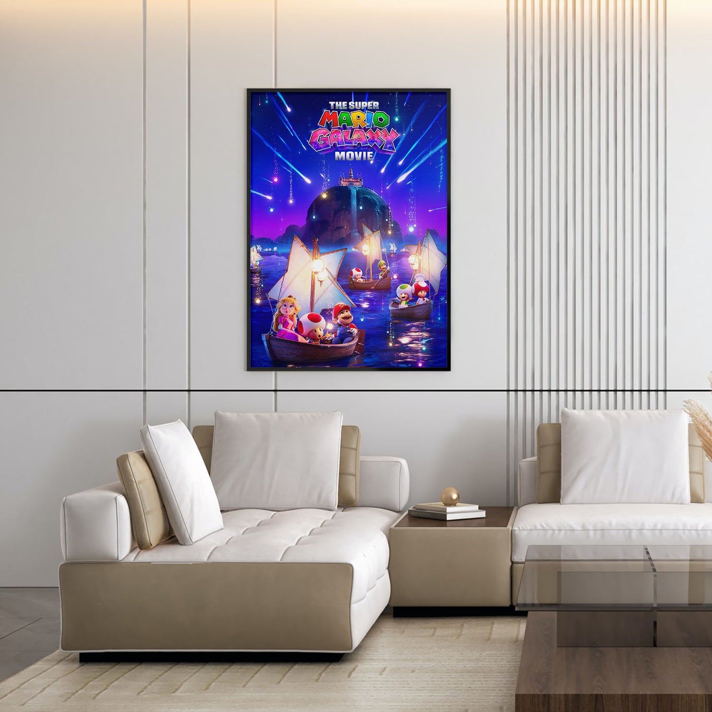 Flex Designs Poster The Super Mario Galaxy Movie Theatrical 5 x 7" Home Goods - Movie 2026 Movie Poster