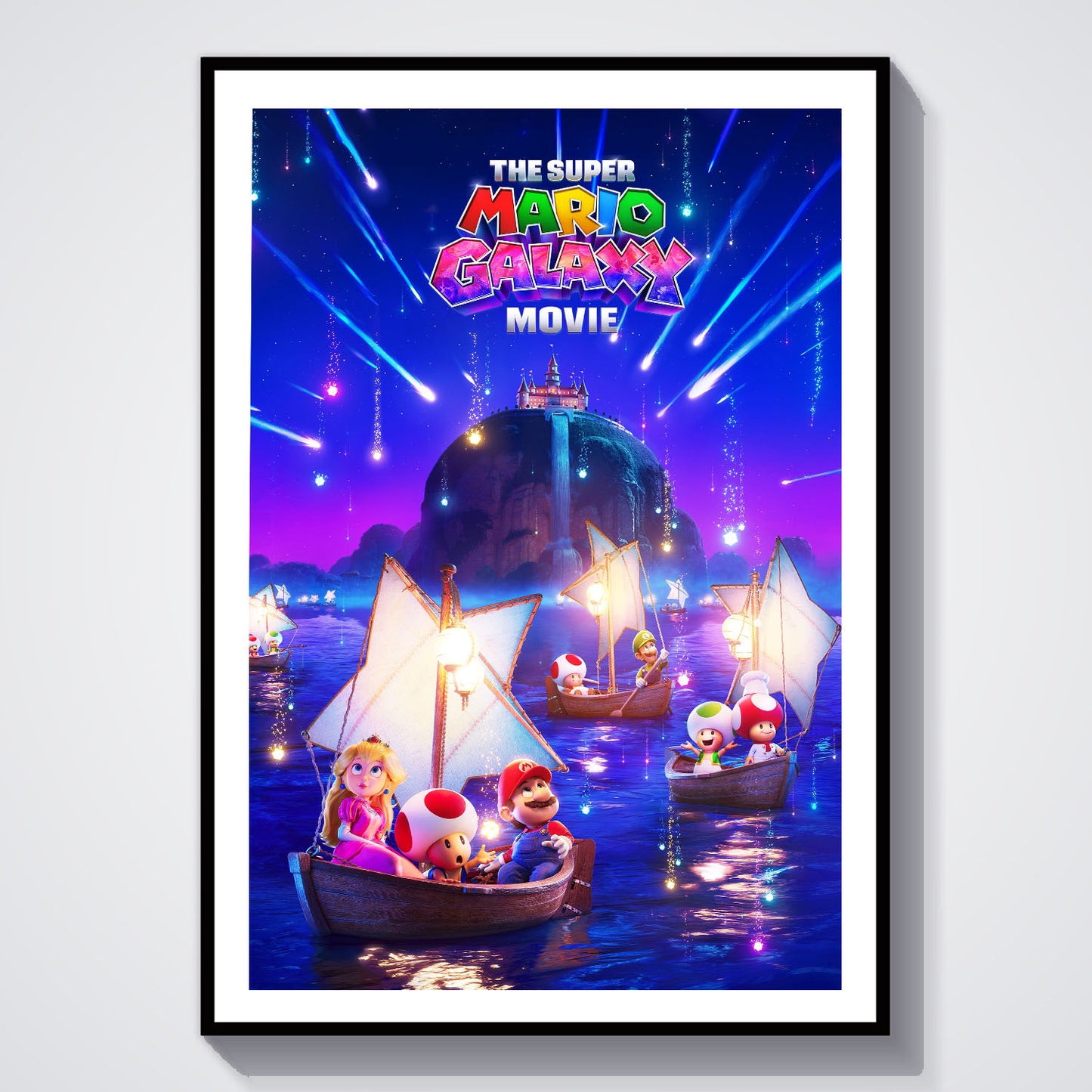 Flex Designs Poster The Super Mario Galaxy Movie Theatrical 8 x 10" Home Goods - Movie 2026 Movie Poster