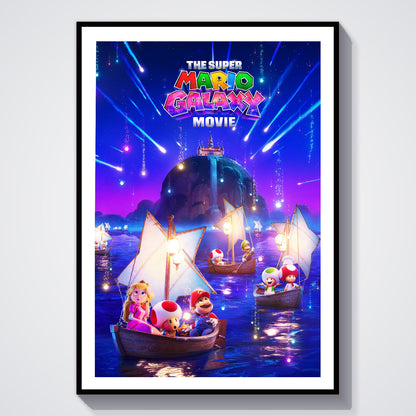 Flex Designs Poster The Super Mario Galaxy Movie Theatrical 8 x 10" Home Goods - Movie 2026 Movie Poster