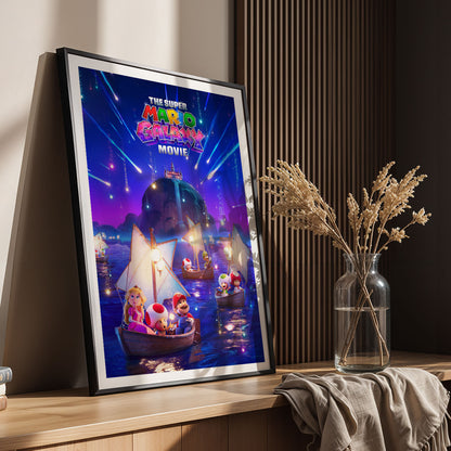 Flex Designs Poster The Super Mario Galaxy Movie Theatrical 5 x 7" Home Goods - Movie 2026 Movie Poster