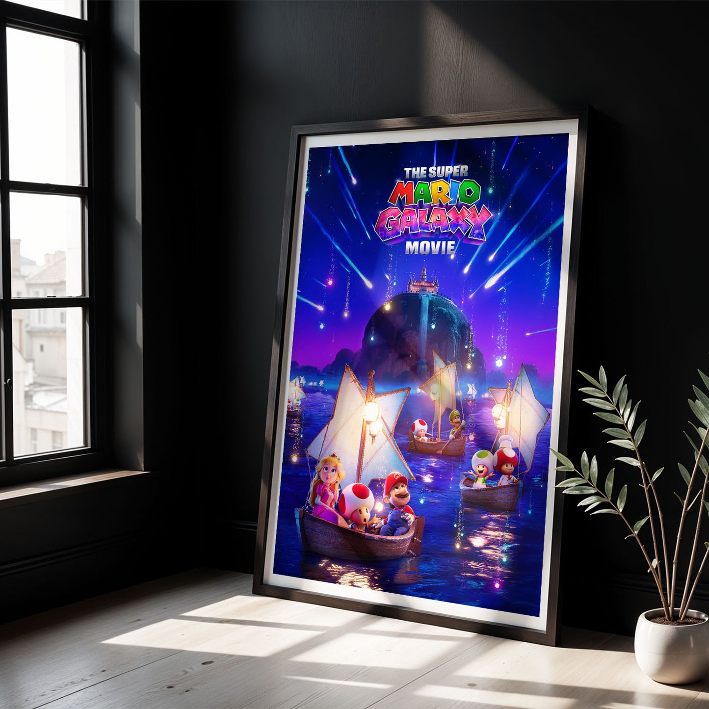 Flex Designs Poster The Super Mario Galaxy Movie Theatrical 8 x 10" Home Goods - Movie 2026 Movie Poster