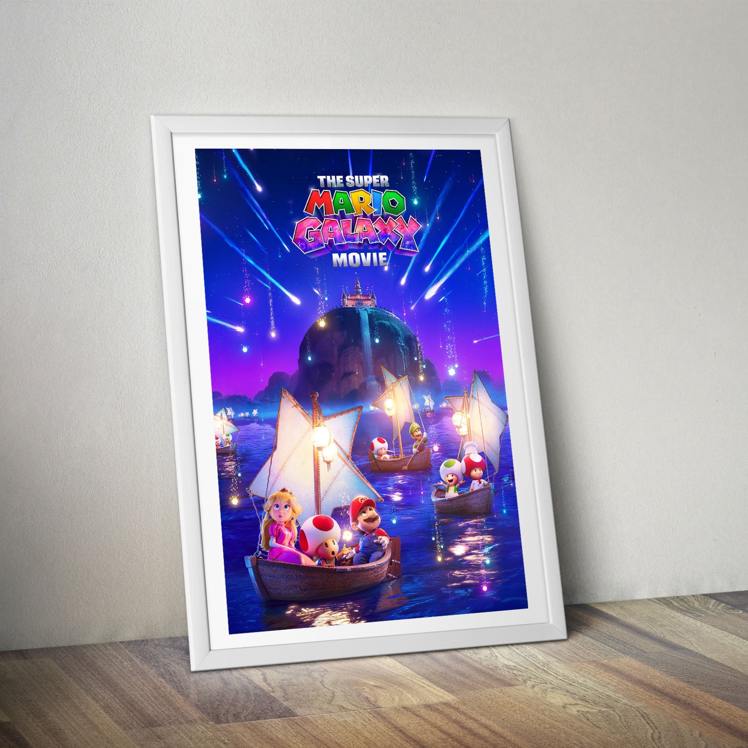 Flex Designs Poster The Super Mario Galaxy Movie Theatrical 8 x 10" Home Goods - Movie 2026 Movie Poster