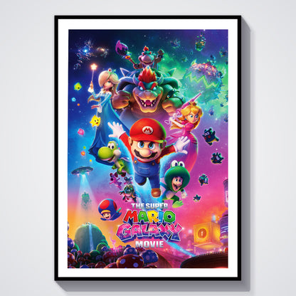 Flex Designs Poster The Super Mario Galaxy Movie 8 x 10" Home Goods - Movie 2026 Movie Poster