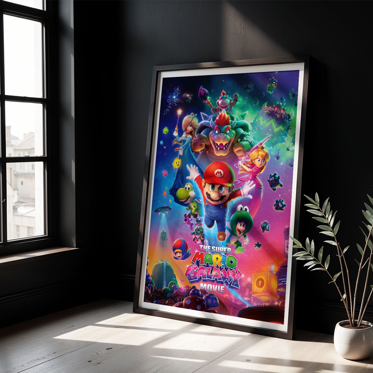 Flex Designs Poster The Super Mario Galaxy Movie 8 x 10" Home Goods - Movie 2026 Movie Poster
