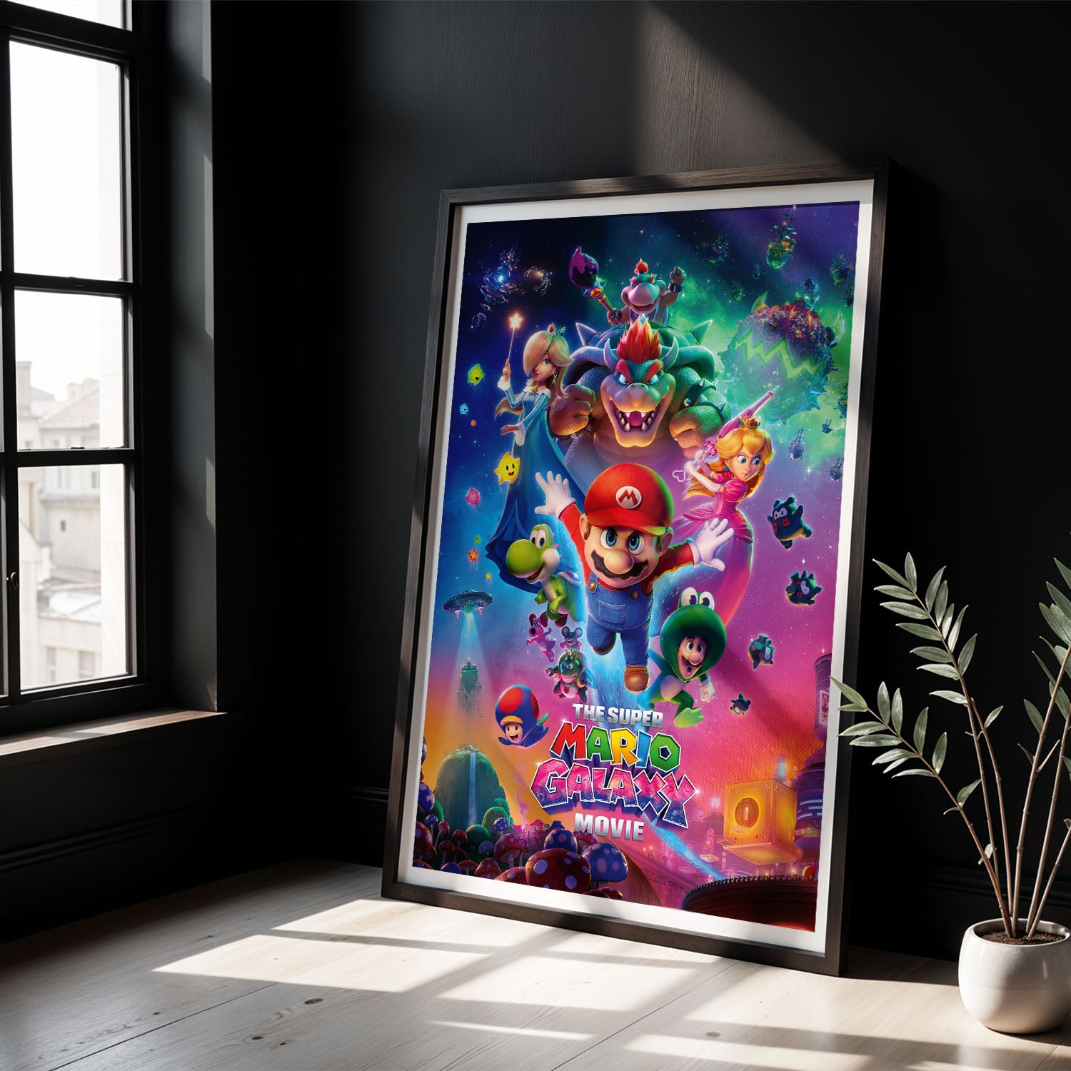 Flex Designs Poster The Super Mario Galaxy Movie 8 x 10" Home Goods - Movie 2026 Movie Poster