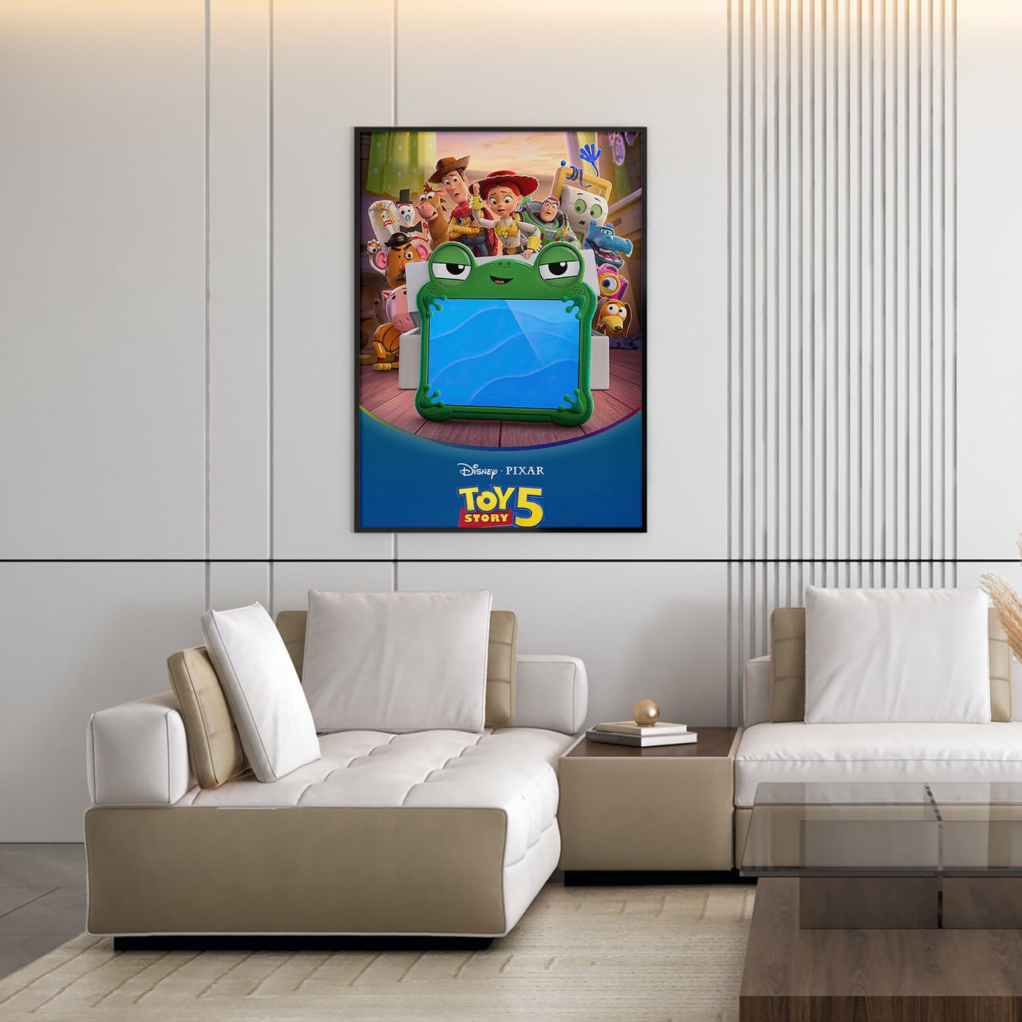 Flex Designs Poster Toy Story 5 5 x 7" Home Goods - Movie 2026 Movie Poster