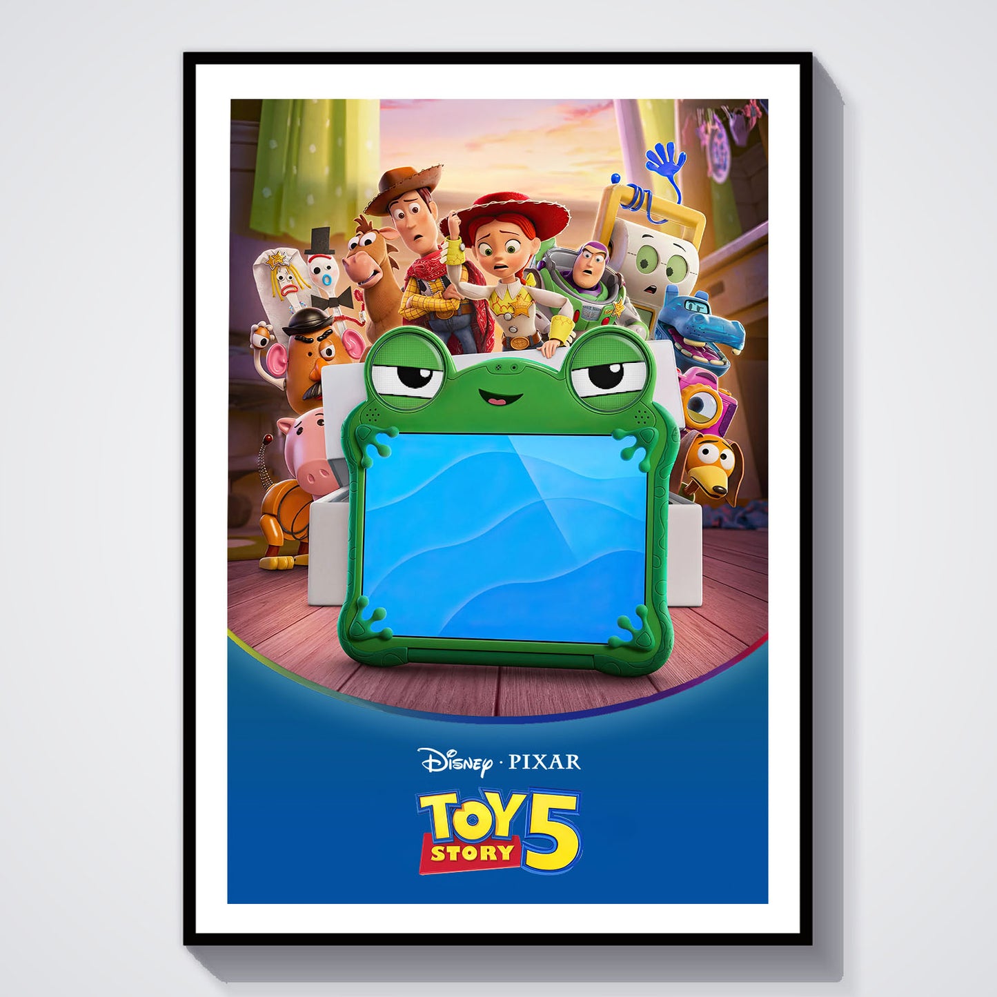 Flex Designs Poster Toy Story 5 8 x 10" Home Goods - Movie 2026 Movie Poster