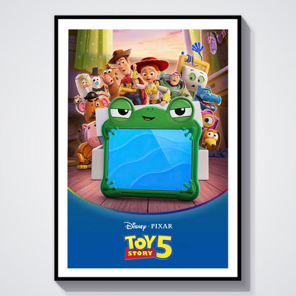 Flex Designs Poster Toy Story 5 8 x 10" Home Goods - Movie 2026 Movie Poster
