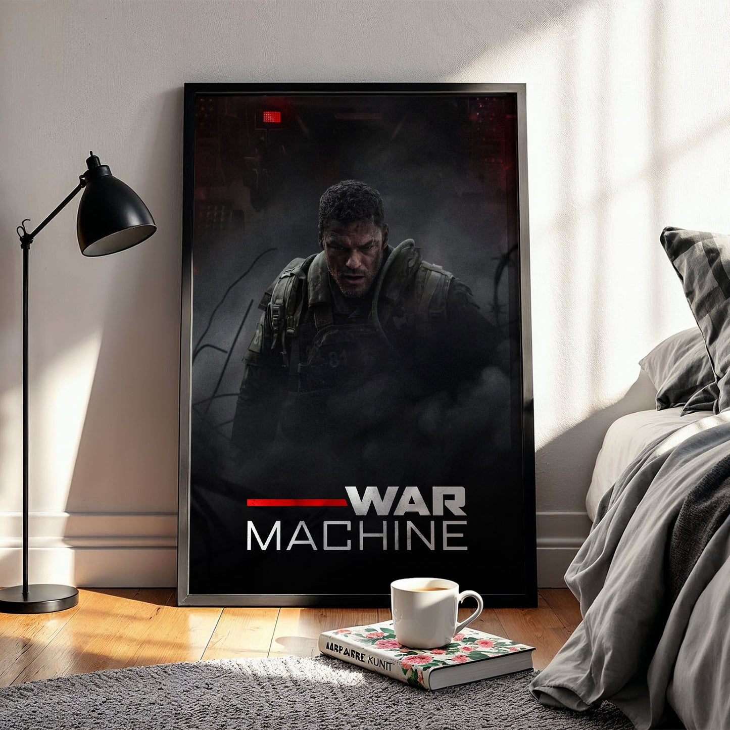 Flex Designs Poster War Machine 5 x 7" Home Goods - Movie 2026 Movie Poster