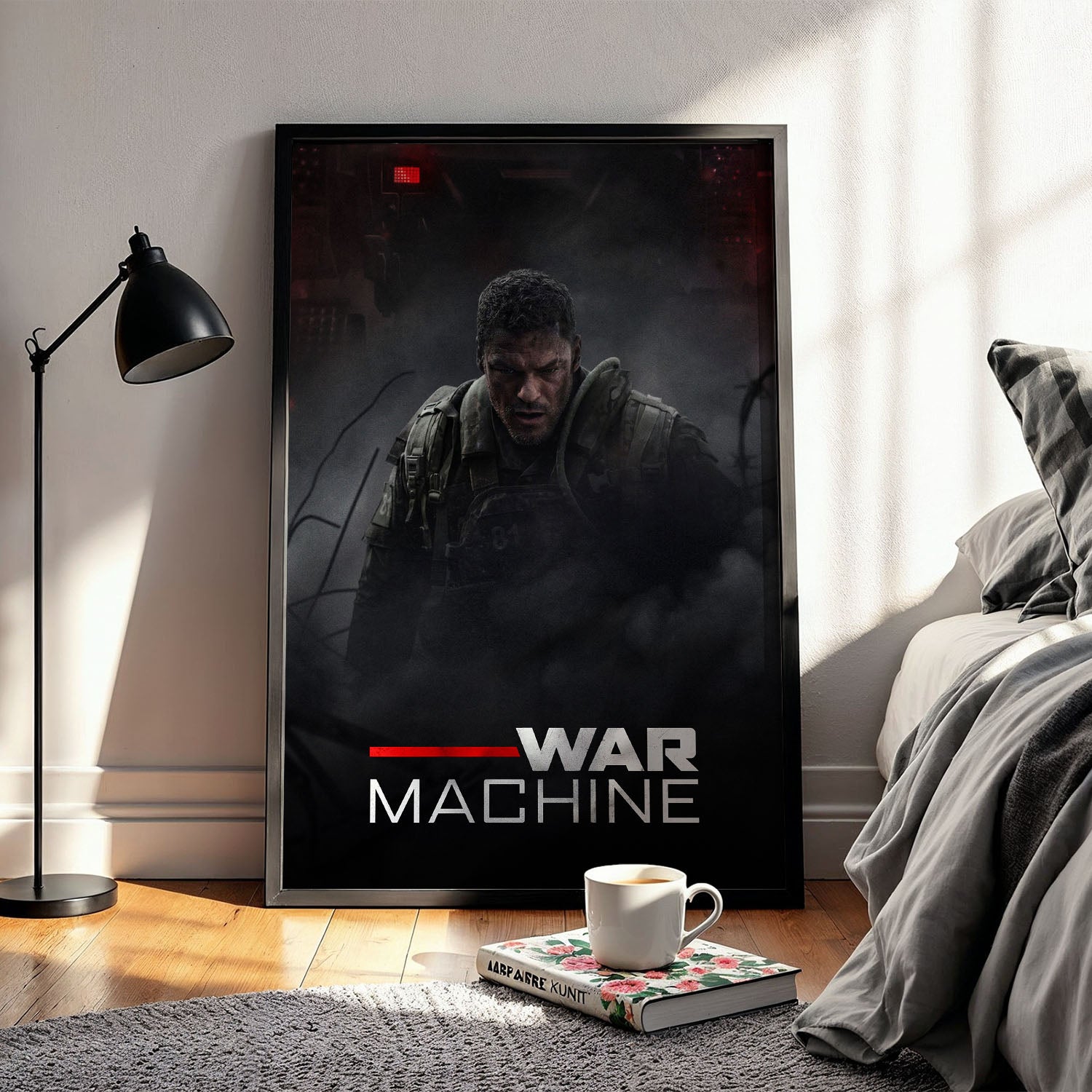 Flex Designs Poster War Machine 5 x 7" Home Goods - Movie 2026 Movie Poster