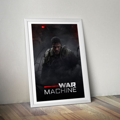 Flex Designs Poster War Machine 8 x 10" Home Goods - Movie 2026 Movie Poster