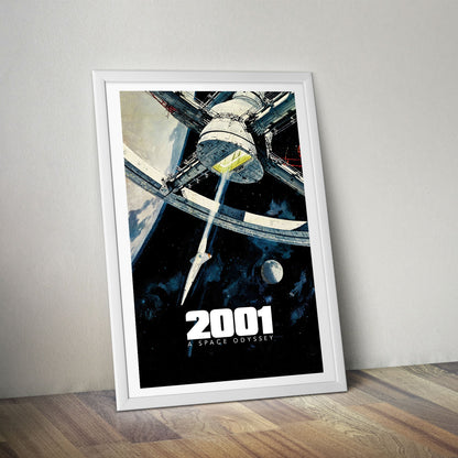 Flex Designs Poster 2001 A Space Odyssey Theatrical 8 x 10" Home Goods - Movie 1968 Movie Poster