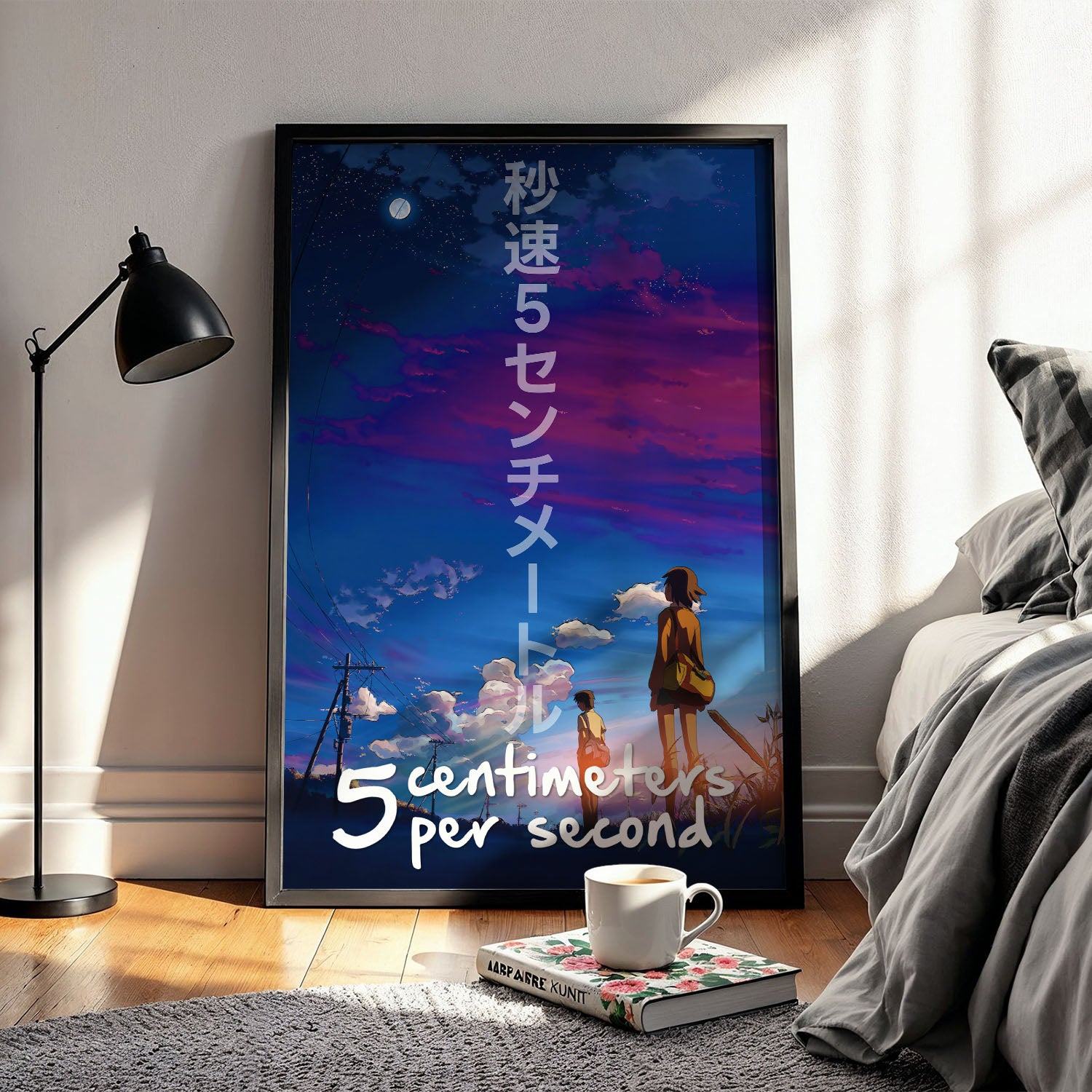 Flex Designs Poster 5 Centimeters per Second 5 x 7" Home Goods - Movie 2007 Movie Poster