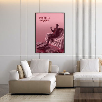 Flex Designs Poster American Psycho Sketch 5 x 7" Home Goods - Movie 2000 Movie Poster