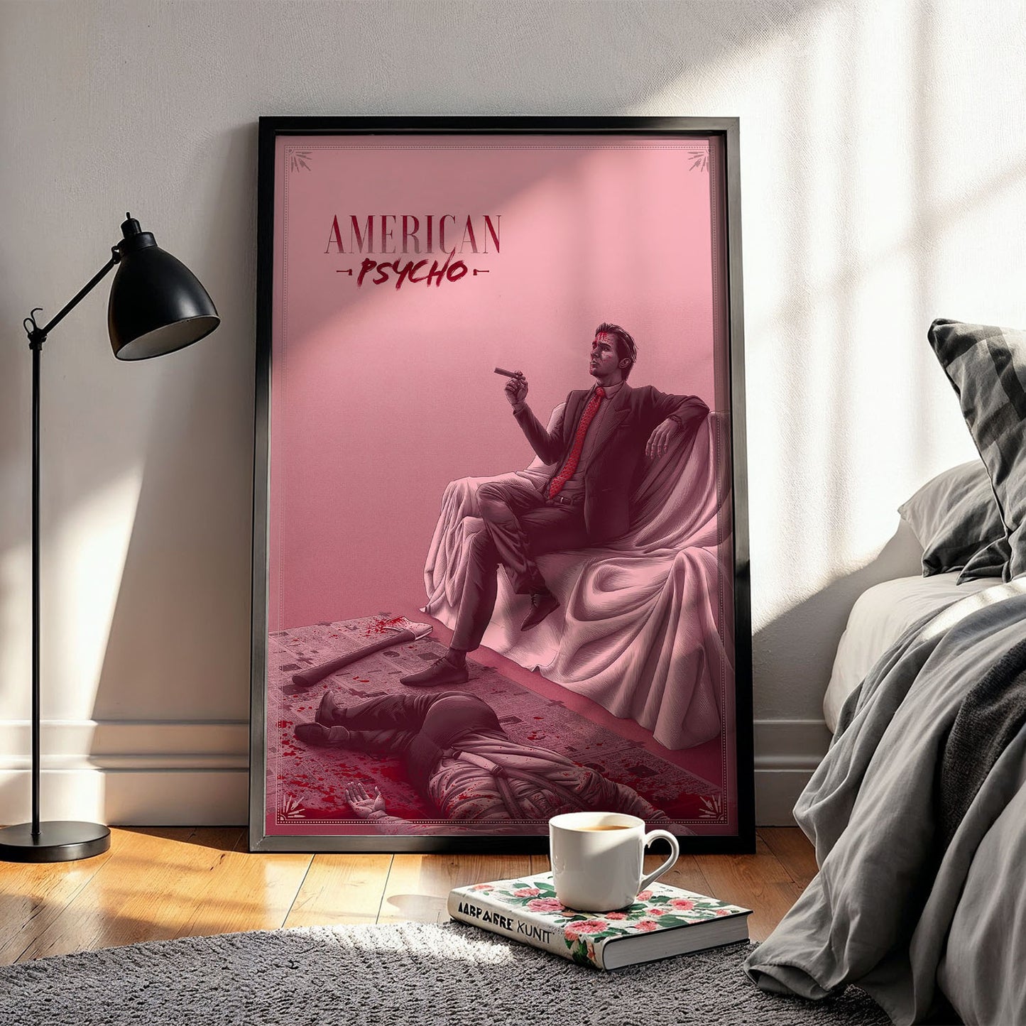 Flex Designs Poster American Psycho Sketch 5 x 7" Home Goods - Movie 2000 Movie Poster