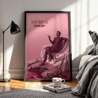 Flex Designs Poster American Psycho Sketch 5 x 7" Home Goods - Movie 2000 Movie Poster